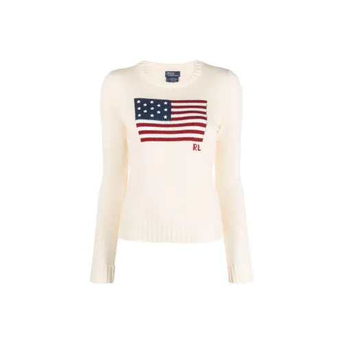 Polo Ralph Lauren Flag Intarsia Crewneck Jumper