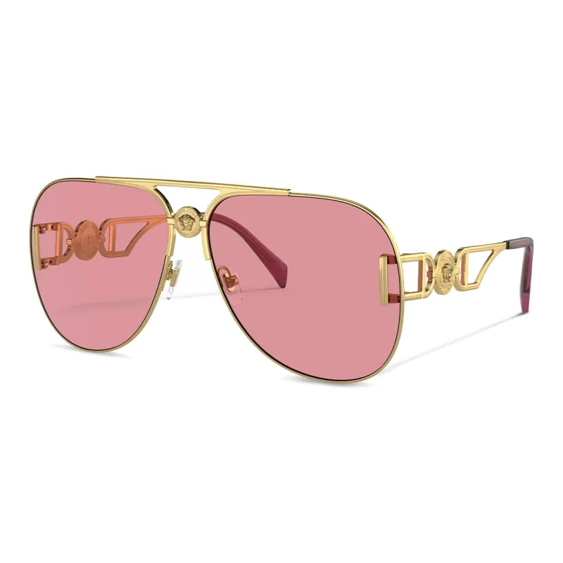 VERSACE Aviator Sunglasses-0