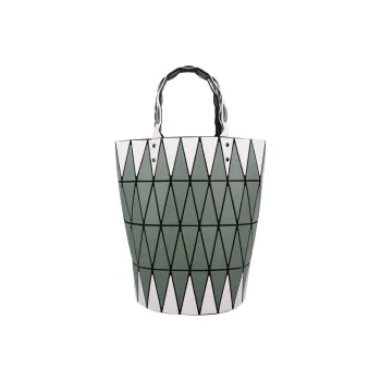 ISSEY MIYAKE Resin Basket Bag Handbag Regular Women's White & Green