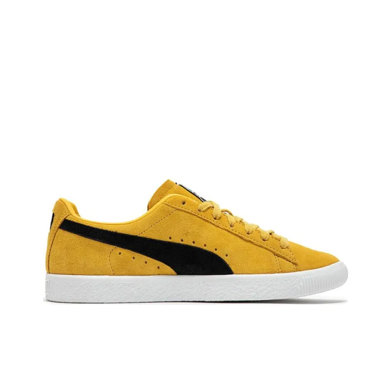 PUMA Clyde Og Yellow Sizzle Black-1