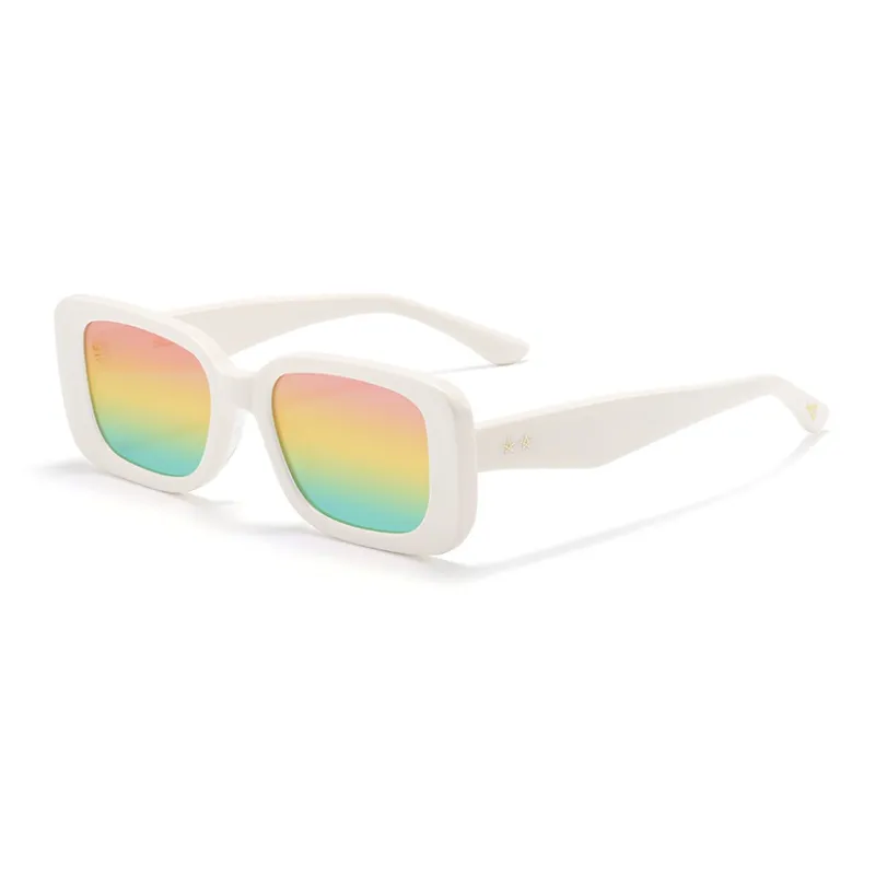 SHAWN LEE Plate Frame Square Sunglasses Unisex-8