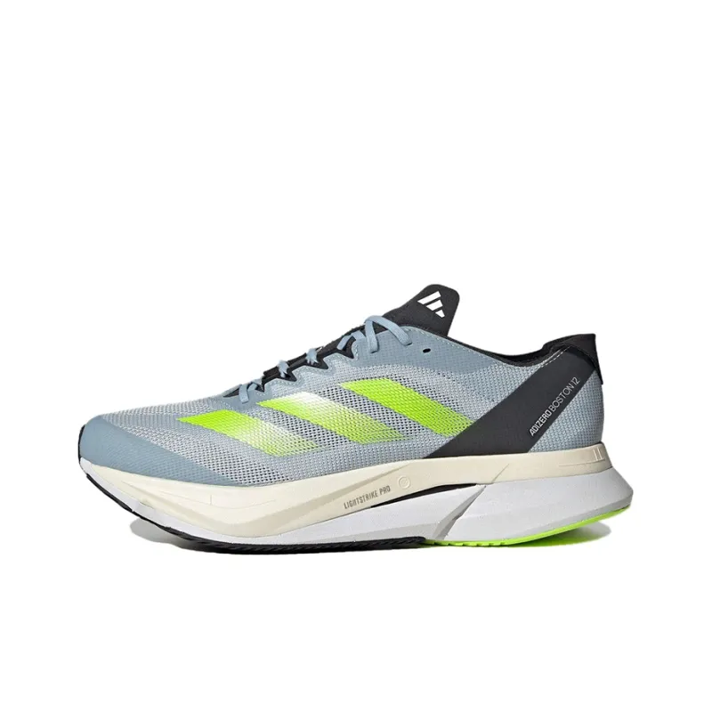 Adidas Adizero Boston 12 Wonder Blue Lucid Lemon Carbon-0