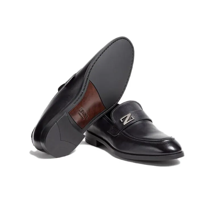 Ermenegildo Zegna Men's Casual Shoes Men Low Top Black-4