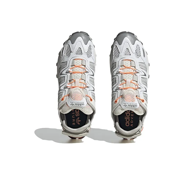 Adidas Originals Hyperturf Adventure Shoes 'Cloud White Grey Beam Orange'-4
