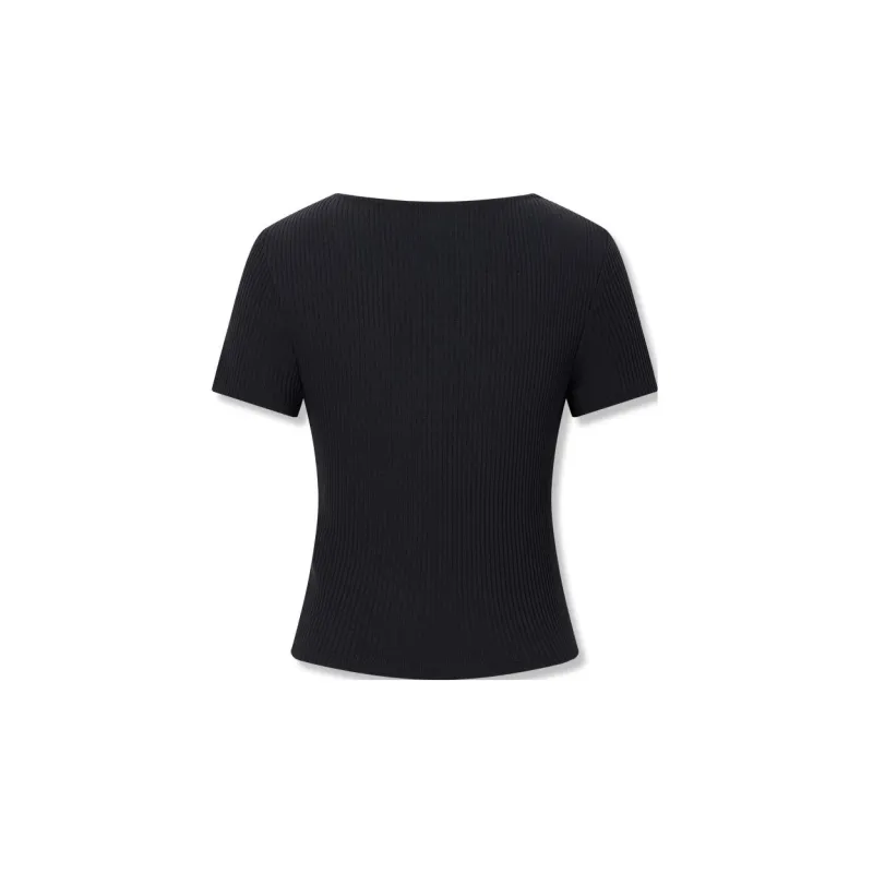 Levis T Shirts Women's Black-1