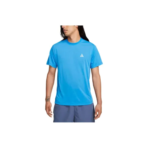 Nike ACG DRI-FIT T-Shirts Men Light, Lightweight, And Sheer Blue