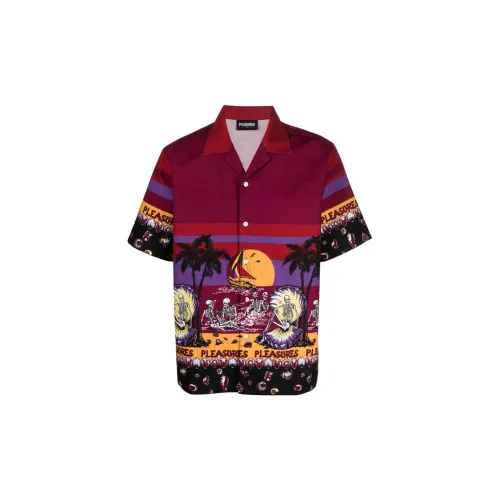 PLEASURES Shirts Men Multicolor