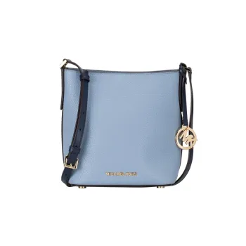 MICHAEL KORS Kimberly Leather Bucket Bags Crossbody Bag Shoulder Bag Women's Blue