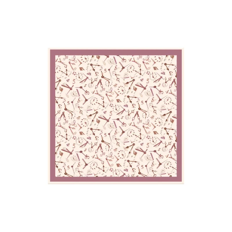 CH＇IN MELODY Silk Scarves Women's-16