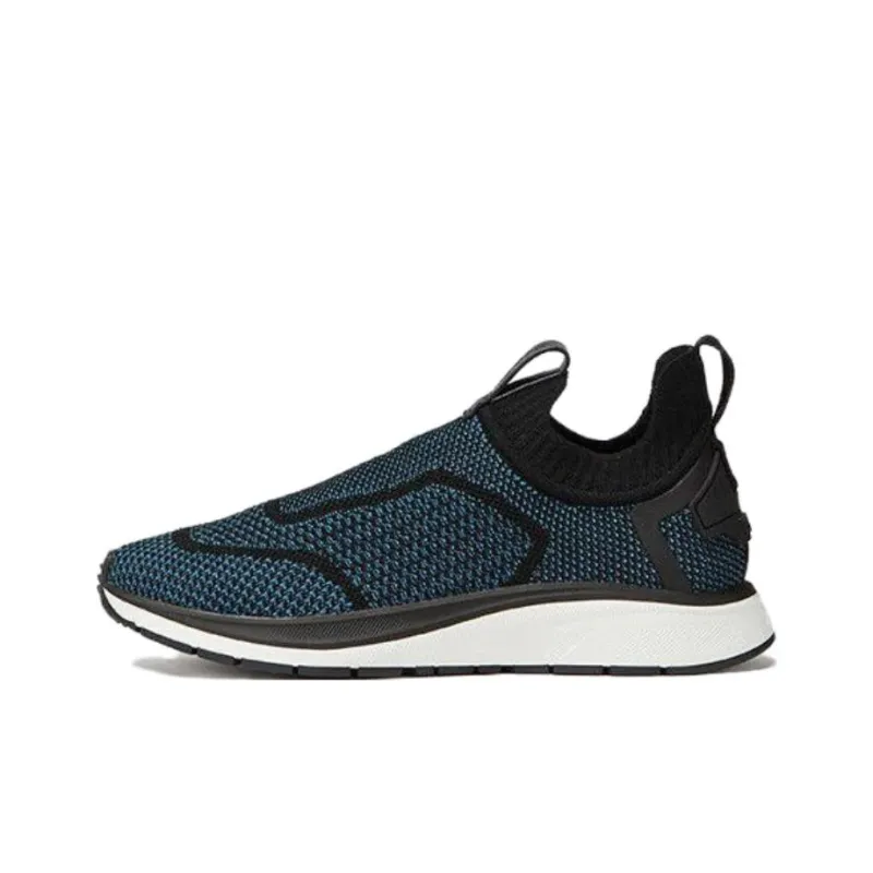 Zegna TECHMERINO™ Low Top Casual Shoes Men's Blue-0