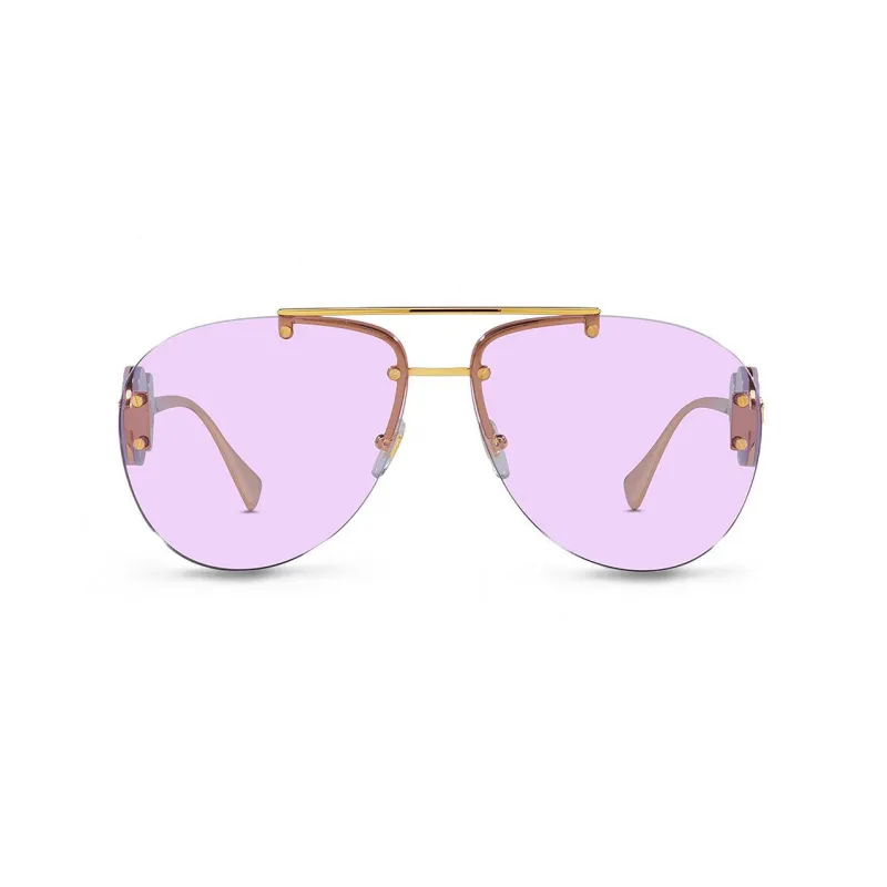 VERSACE Pilot Frame Sunglasses-1