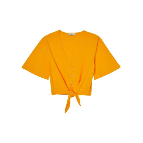 Sandro T-Shirts Women's Orange