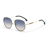 Gold Frame with Gradient Gray Orange Lens