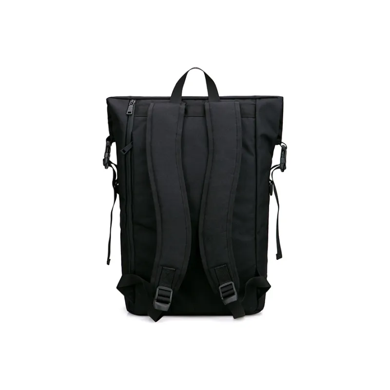 UMM Nylon Travel Bags Backpack Large Size Unisex Blue/Orange-2