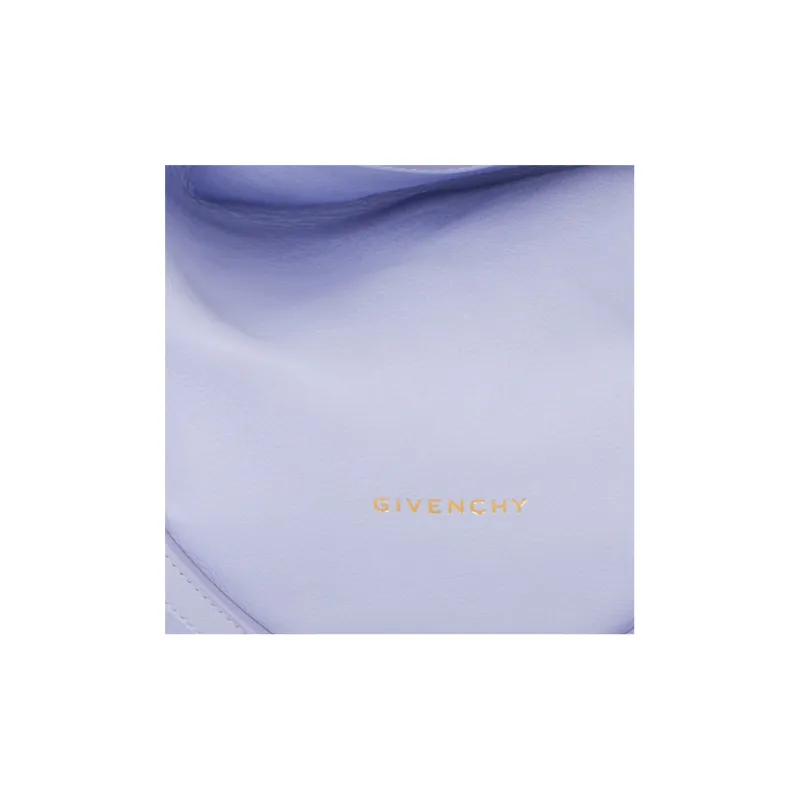 Givenchy Voyou Cow Leather Handbag, Shoulder Bag Women's Light Purple-3