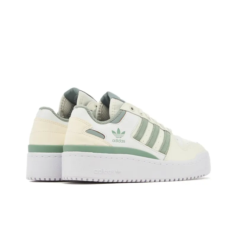 adidas originals Forum Off White Silver Green Women's-3