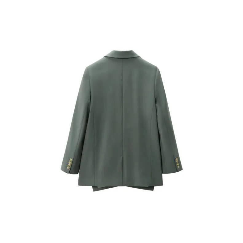 OVV Business Suits Women's Green Gray 07-1