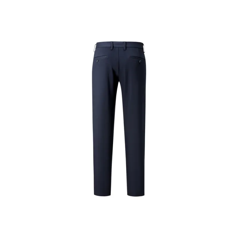 HLA Casual Pants Men Navy Blue T2-1