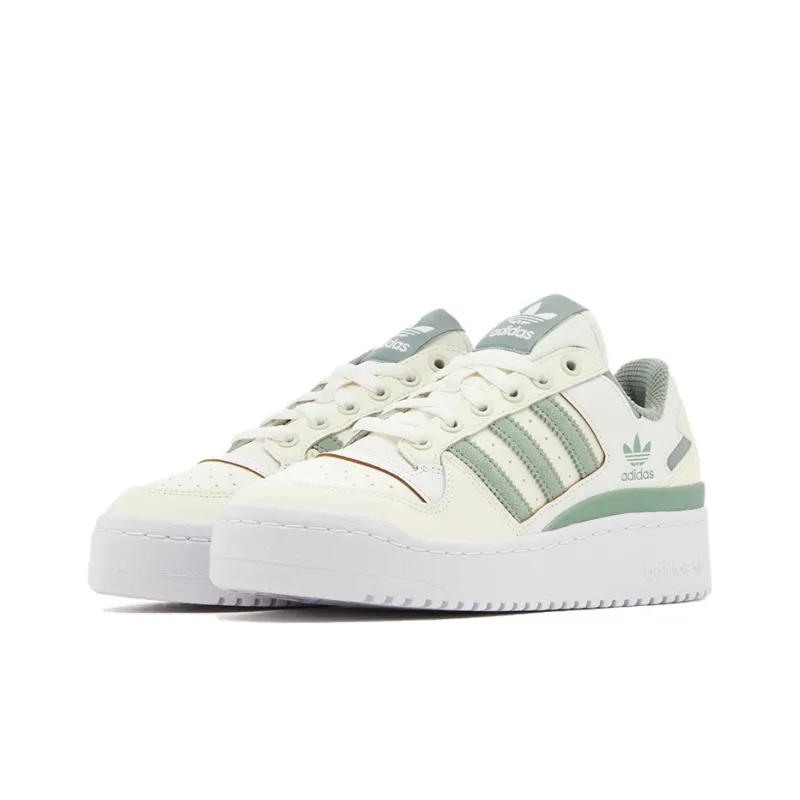 adidas originals Forum Off White Silver Green Women's-2