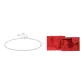 Silver+Red Book-Shaped Box