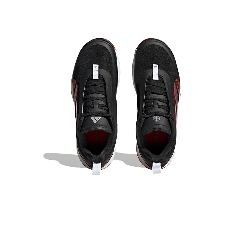 Avacourt Women's Adidas Clay Court 'Black Scarlet Women's-4