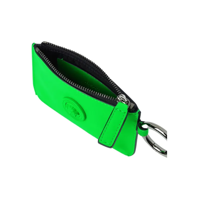 VERSACE Polyester Clutch Coin Purse Men's Green-2