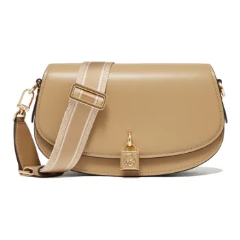MICHAEL KORS Mila Medium Leather Messenger Bag
