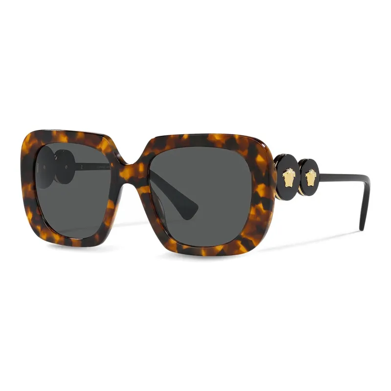 VERSACE Eyewear Medusa Head Square frame Sunglasses-0