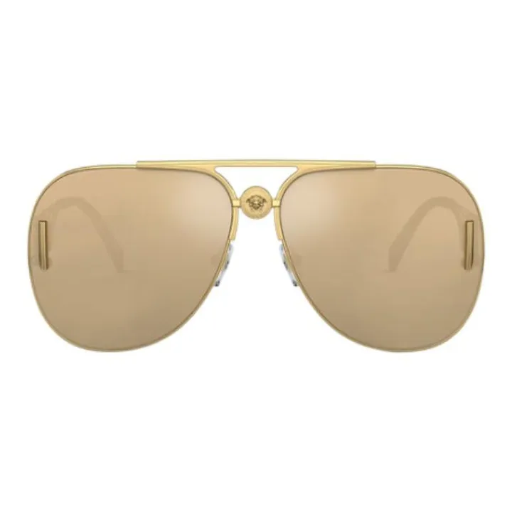 VERSACE Medusa Pilot-frame Sunglasses-1
