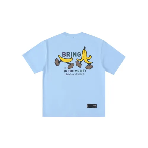 SANJQ T-Shirts Unisex Sky Blue