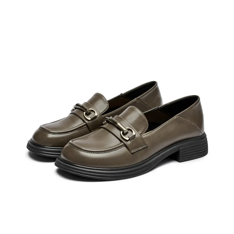 GEMEIQ Loafers Women's Black/Khaki-6