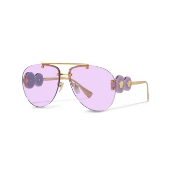 VERSACE Pilot Frame Sunglasses