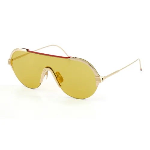 THOM BROWNE Sunglasses Unisex Gold