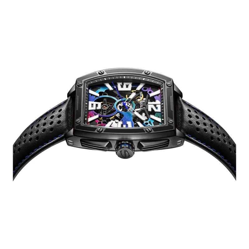Sea Gull Street Fighter Collection Automatic Mechanical Movement Watch Men's Watches Cut Out Dial-1