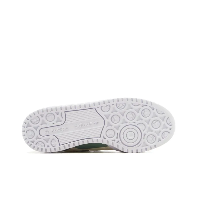 adidas originals Forum Off White Silver Green Women's-5