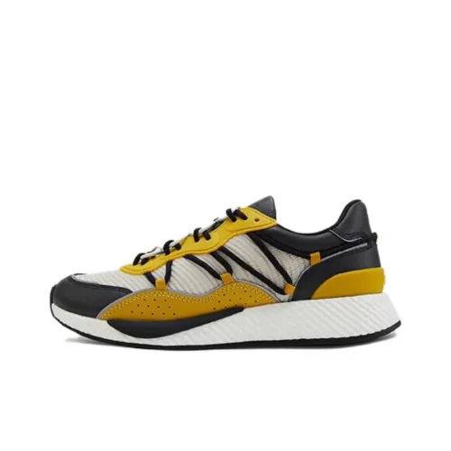 Ermenegildo Zegna Casual Shoes Men Low-Top White/Yellow Blue