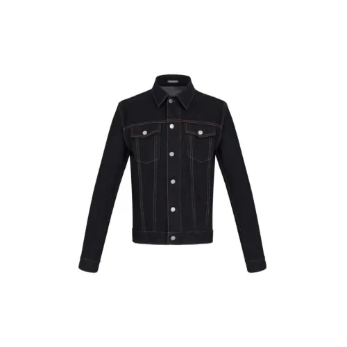 DIOR Denim Jackets Men Black