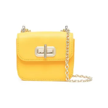 Tommy Hilfiger Chain link Leather Crossbody Bag