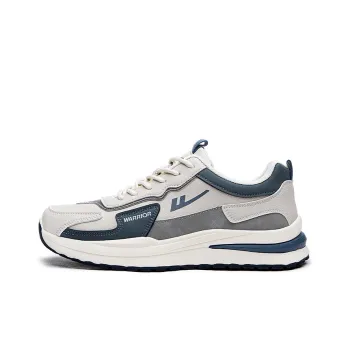 Warrior Wear resistant And Lightweight Low Top Casual Shoes Men's Beige Blue