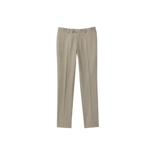 Sandro Suit Trousers Men Khaki