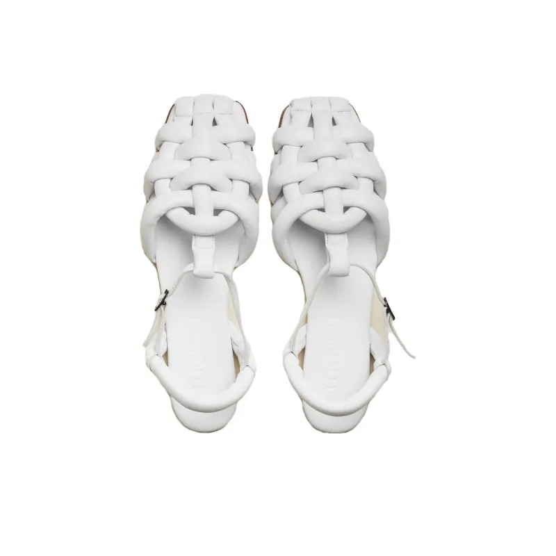 Hereu Cabersa Strap Sandals Women's White-1