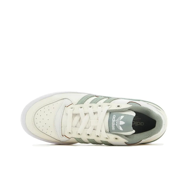 adidas originals Forum Off White Silver Green Women's-4