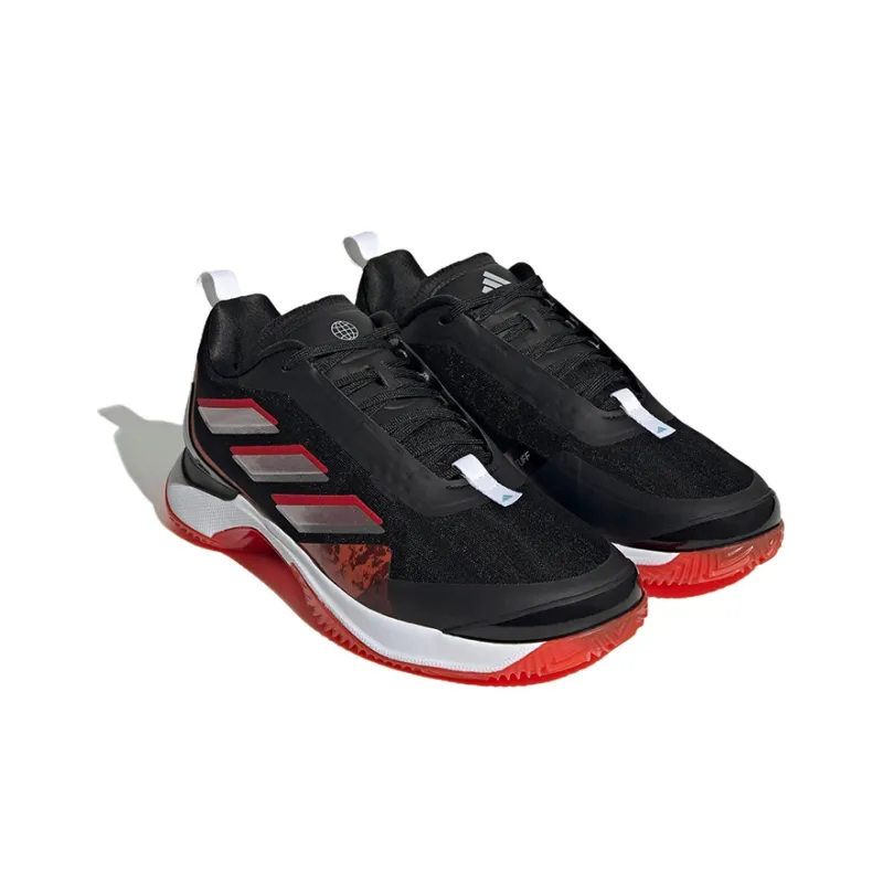 Avacourt Women's Adidas Clay Court 'Black Scarlet Women's-2