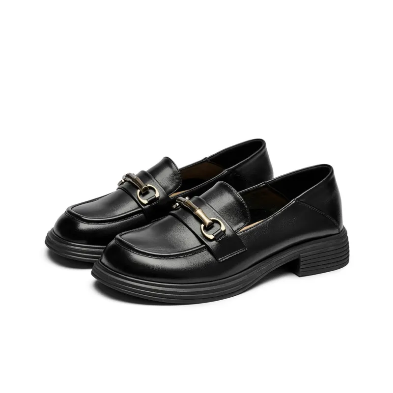 GEMEIQ Loafers Women's Black/Khaki-1