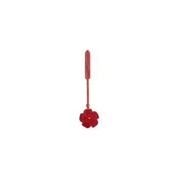 COACH Leather Pendant Bag Merchandise Women's Red