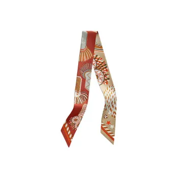 HERMES Silk Scarves Unisex Multicolor