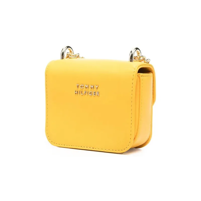 Tommy Hilfiger Chain link Leather Crossbody Bag-1