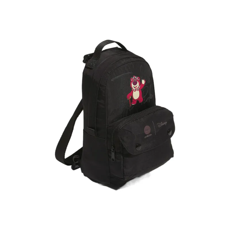 Adidas Neo Lotso Collaboration Polyester Backpack Regular Unisex Black-2