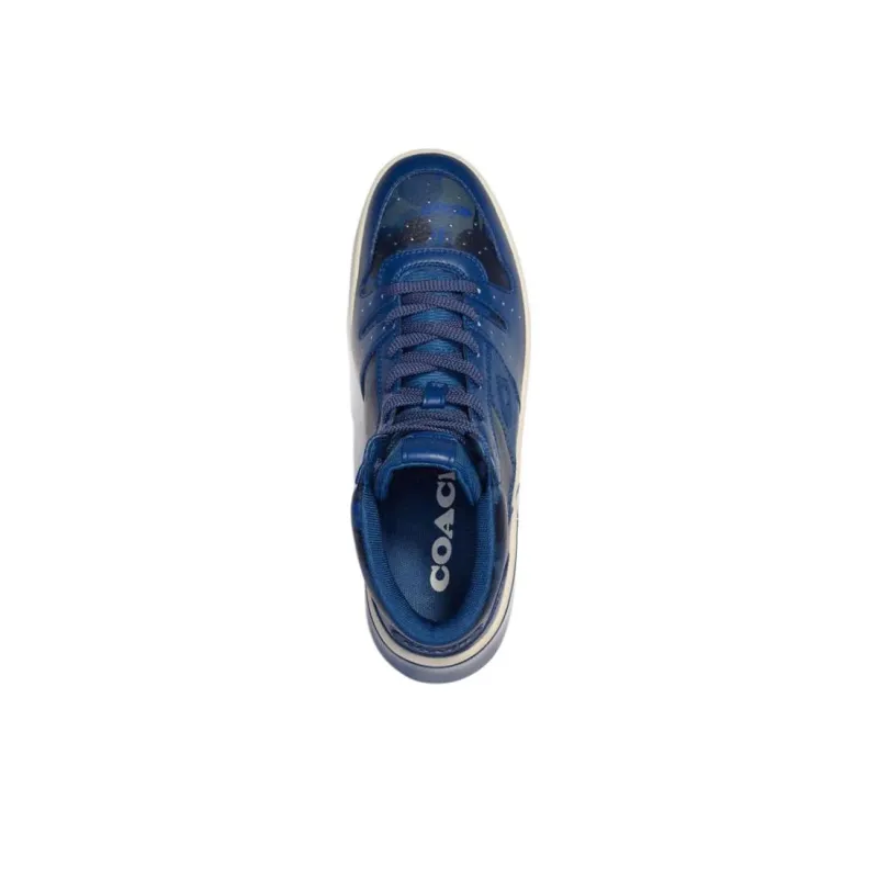 COACH CitySole High Top Skateboard Shoes Men's Marine Blue-3