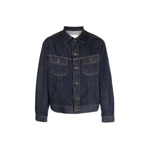 Maison Margiela Jackets Men Blue